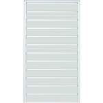 Ventana de Lama 4″ en Aluminio Blanco