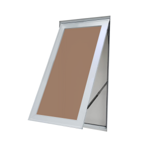 Ventana Projected en Aluminio Blanco
