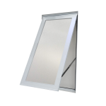 Ventana Projected en Aluminio Blanco