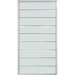 Ventana de Lama 6″ en Aluminio Blanco