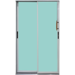Sliding Door Regular Aluminio Blanco
