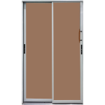 Sliding Door Regular Aluminio Blanco