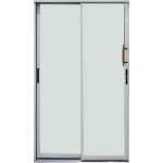 Sliding Door Regular Aluminio Blanco